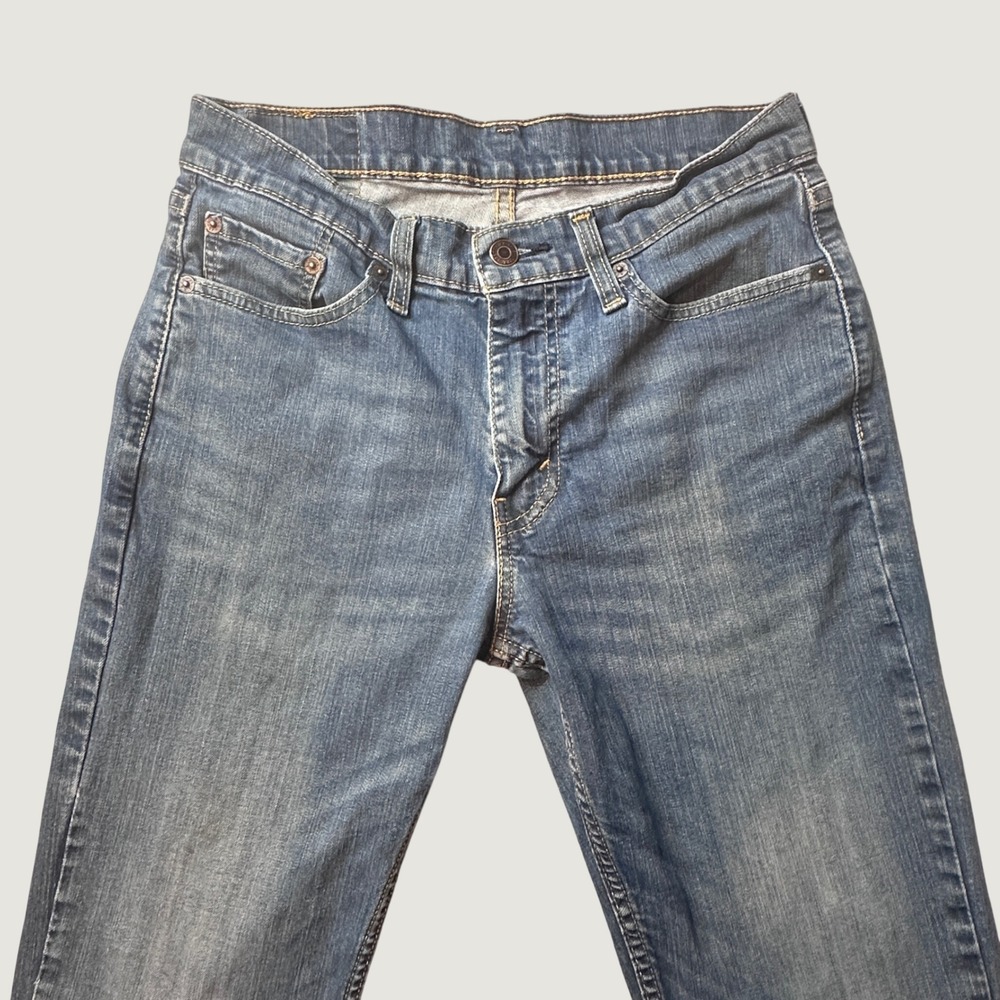 Levi's 514 Jeans Mens 30x32 (30x29) Straight Fit Blue Stretch Water Less Denim